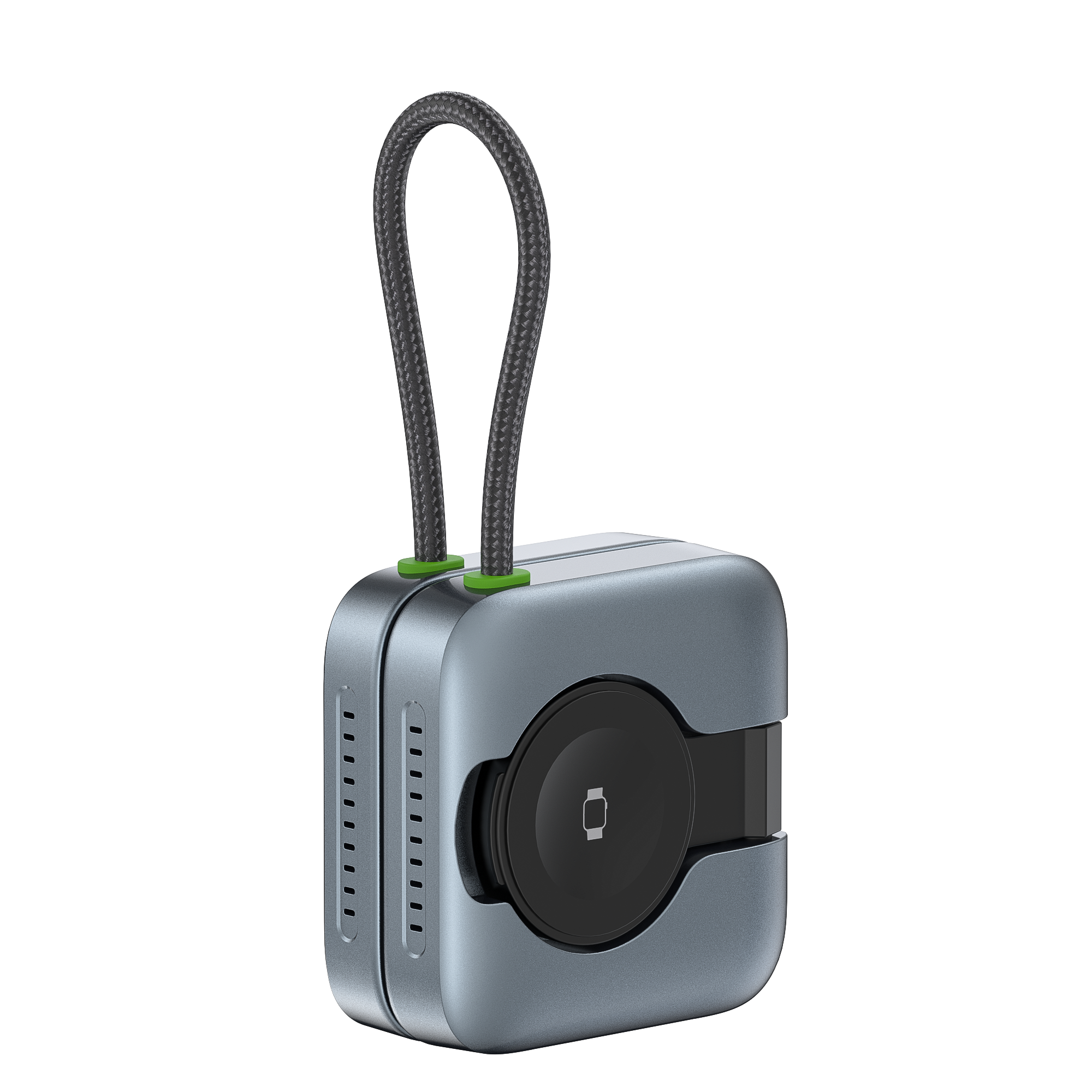 SIGOR 3-in-1 Folding Lanyard Wireless Charger