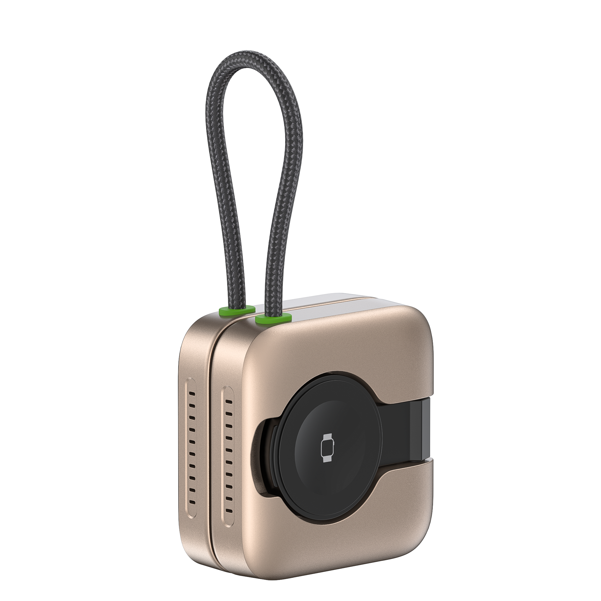 SIGOR 3-in-1 Folding Lanyard Wireless Charger