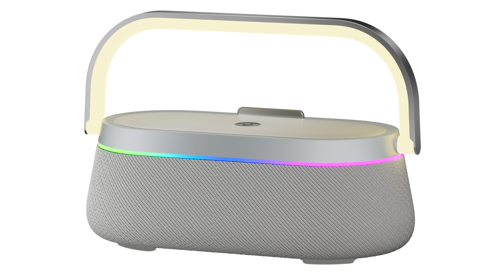 SIGOR Portable Bluetooth Speaker Wireless Charger, Smart Desktop Clock