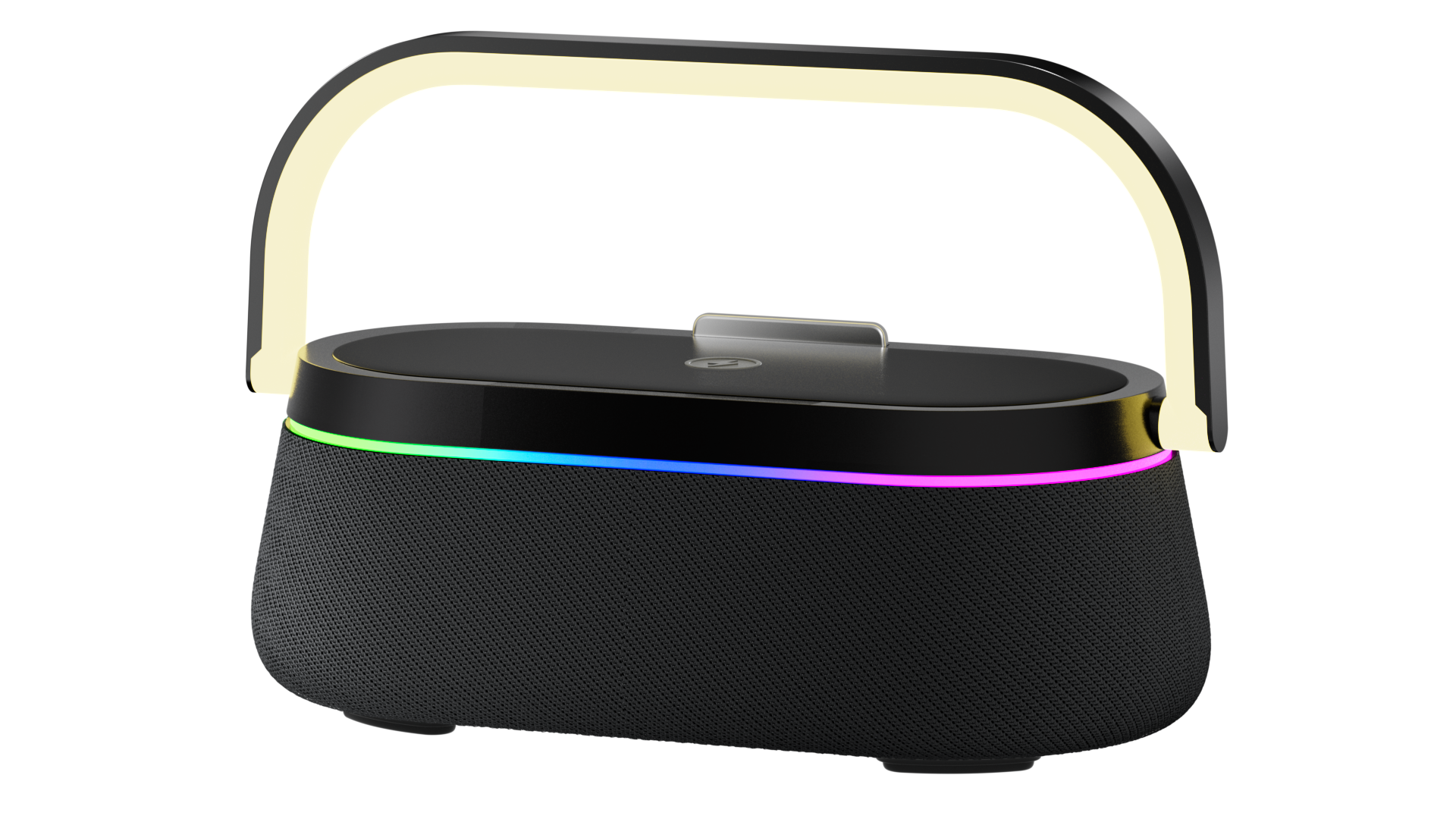 SIGOR Portable Bluetooth Speaker Wireless Charger, Smart Desktop Clock