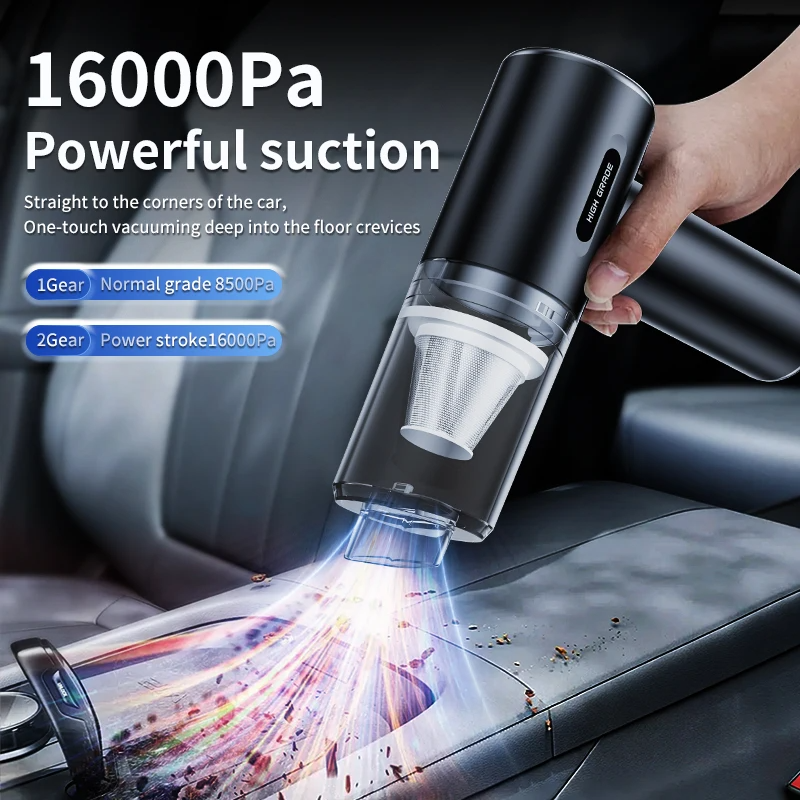 SIGOR 16000PA handheld portable brushless motor wireless car vacuum cleaner