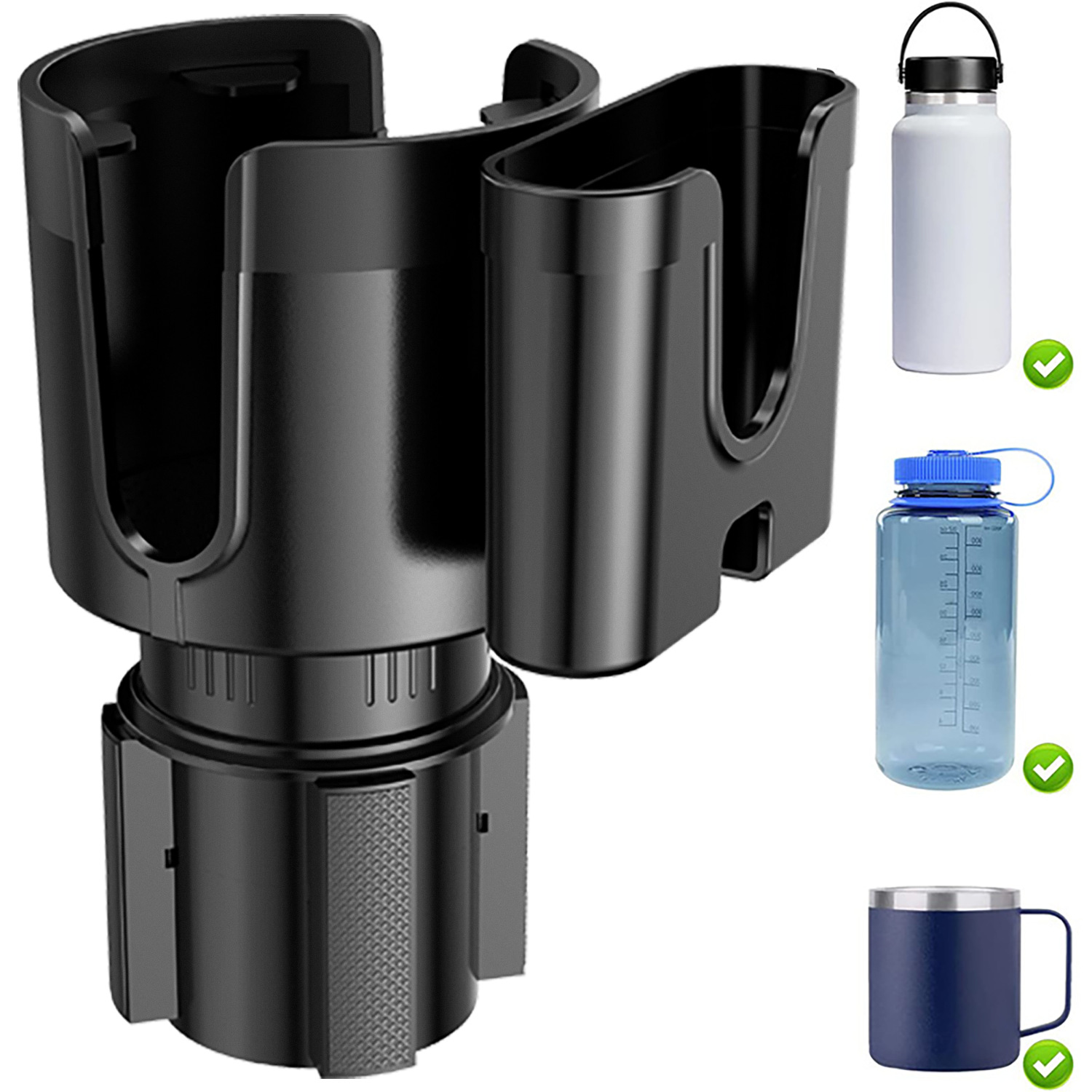 SIGOR large multifunctional car water cup mobile phone holder
