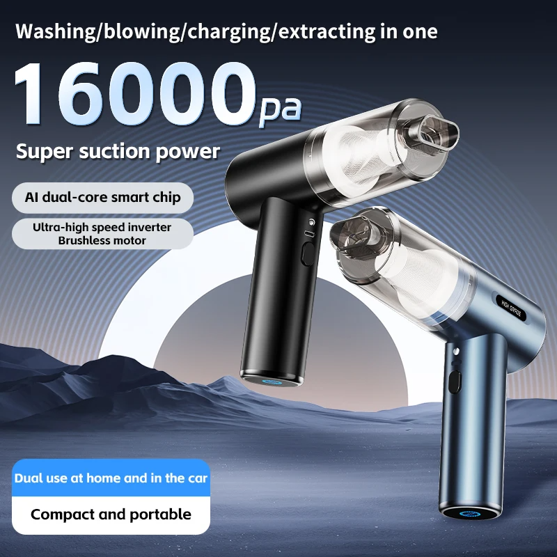 SIGOR 16000PA handheld portable brushless motor wireless car vacuum cleaner