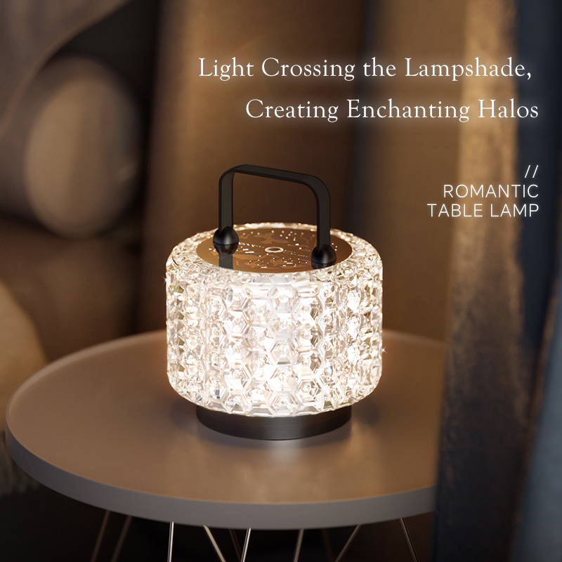 SIGOR Light Luxury Crystal Table Lamp High-end Atmosphere Gift