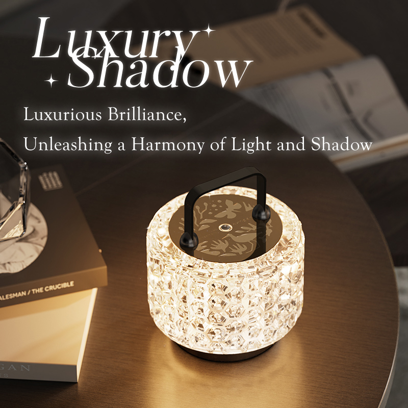 SIGOR Light Luxury Crystal Table Lamp High-end Atmosphere Gift