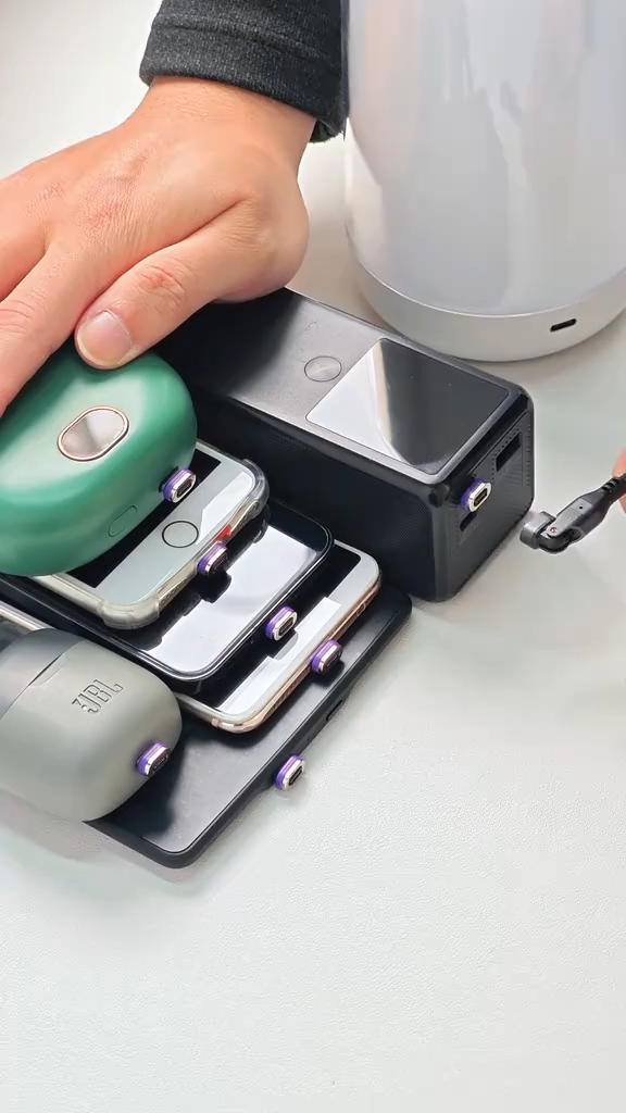 SIGOR FREE SHIPPING 240W 5A Magnetic Roatation Charging Data Cable PD3.1 USB C Cable