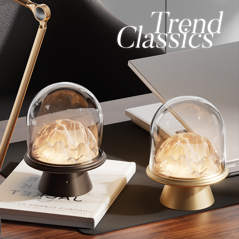 SIGOR light luxury European atmosphere lamp, high value desk lamp, gift