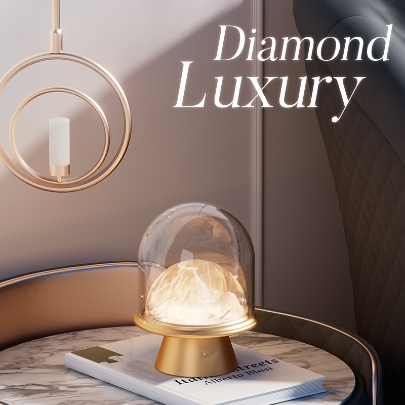 SIGOR light luxury European atmosphere lamp, high value desk lamp, gift