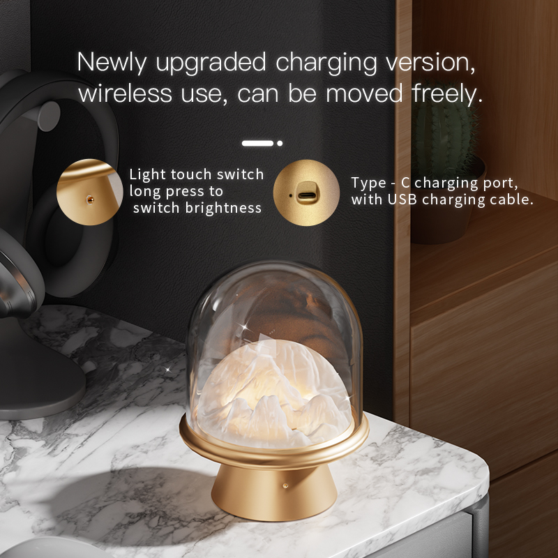 SIGOR light luxury European atmosphere lamp, high value desk lamp, gift