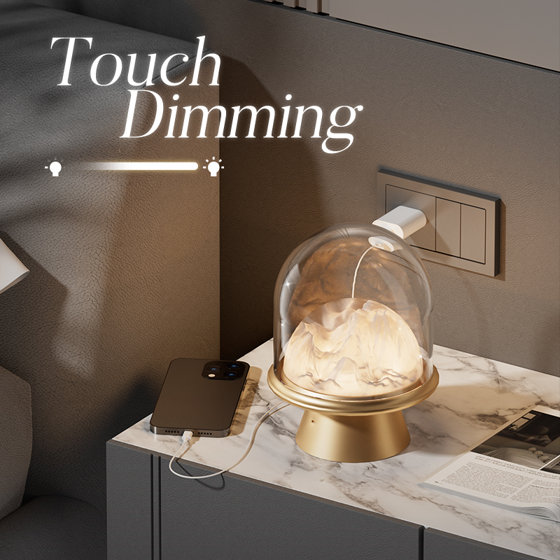 SIGOR light luxury European atmosphere lamp, high value desk lamp, gift