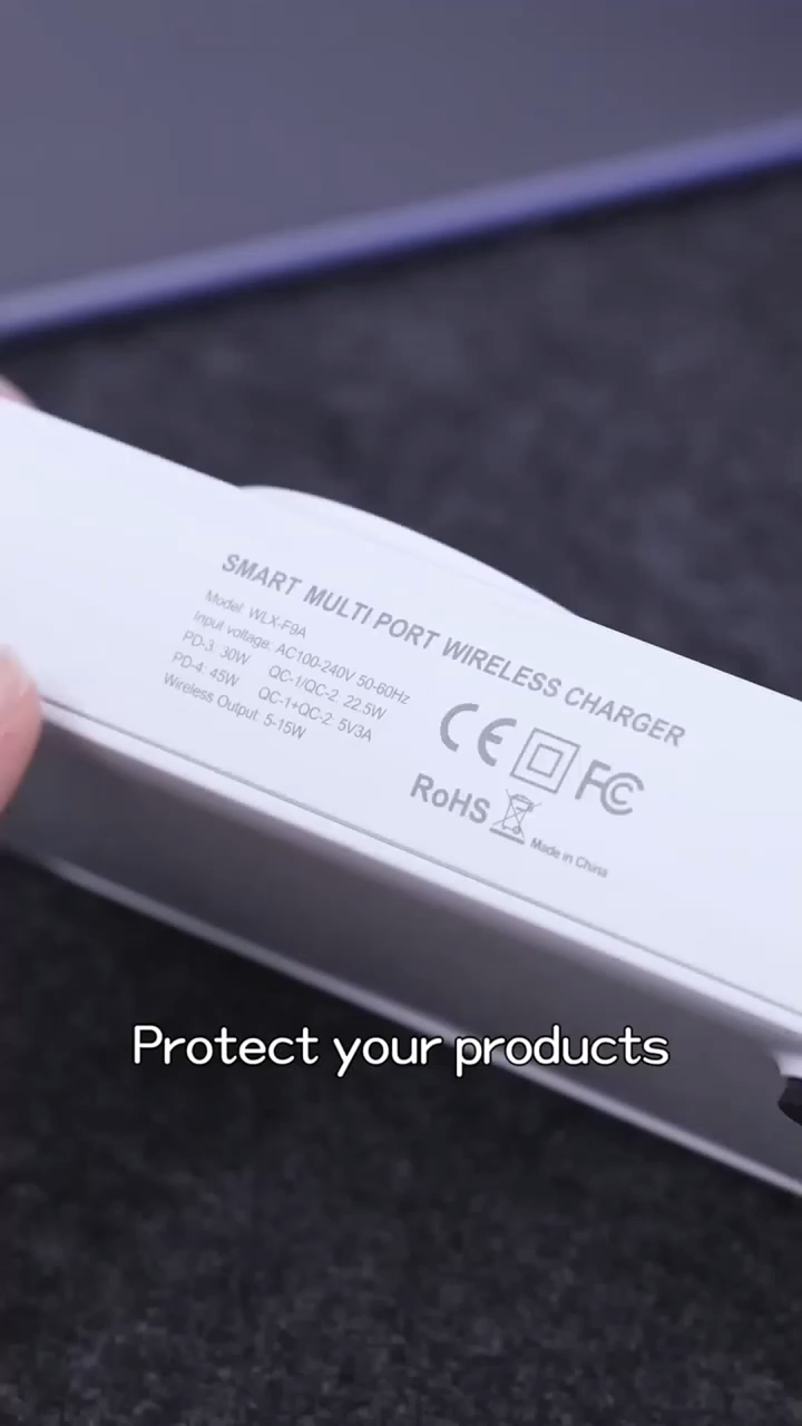 SIGOR 72W 6-in-1 Magnetic Wireless Fast USB Charging Station