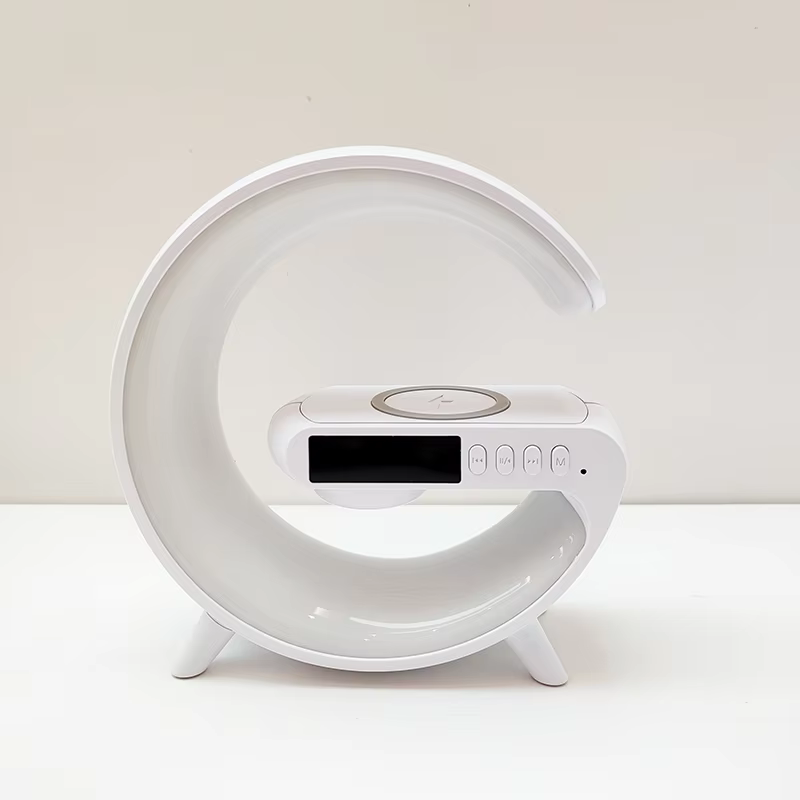 SIGOR Multifunction Bluetooth Speaker Night Light 15W Wireless Charger Stand