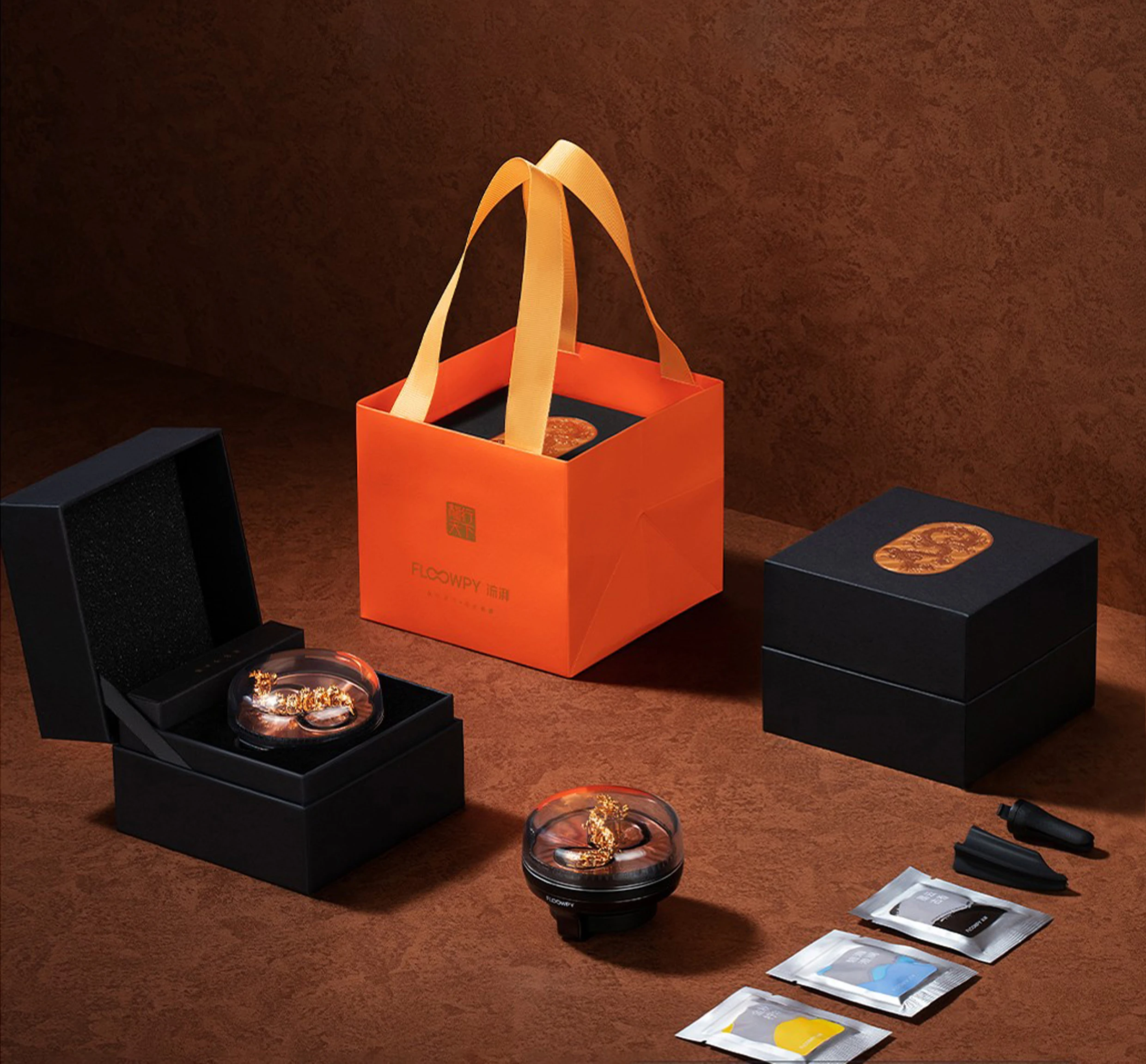 SIGOR Dynamic Dragon Car Aromatherapy Car High-end Perfume Fragrance Air Vent Ornaments