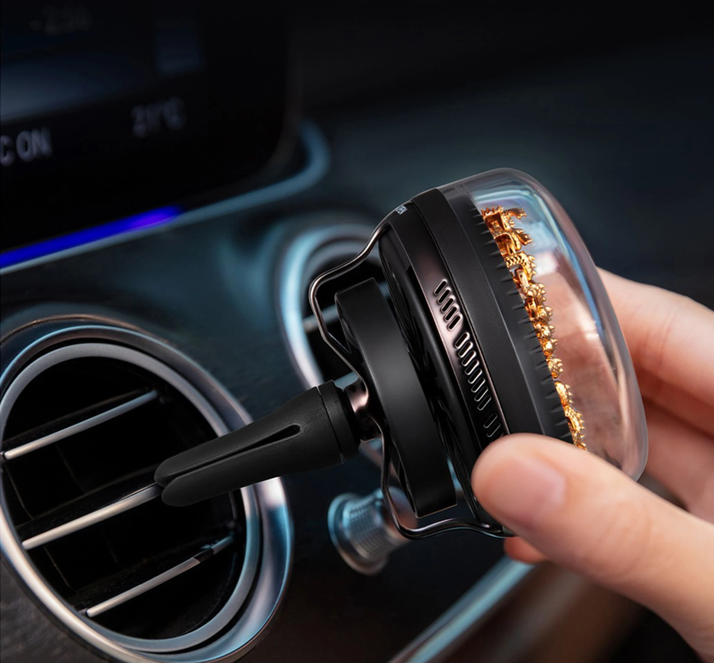 SIGOR Dynamic Dragon Car Aromatherapy Car High-end Perfume Fragrance Air Vent Ornaments