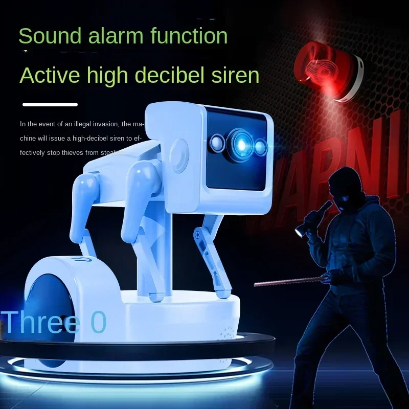 SIGOR WIFI Robot Dual Camera 1080P Motion Detection Monitor