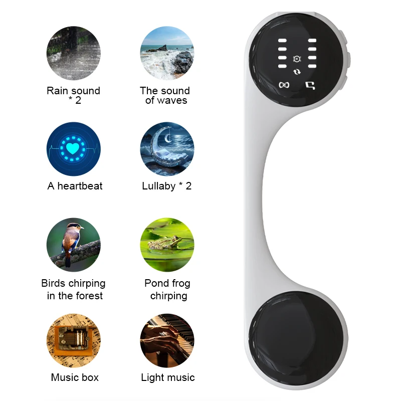 SIGOR Invisible Bone Conduction Sleep Aid Speaker | Private Under-Pillow Audio Experience