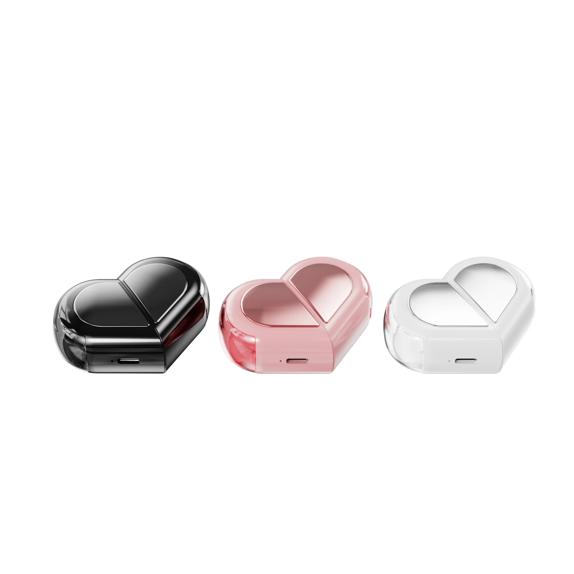 SIGOR heart-shaped earphones rotatable heart-shaped BT 5.3 TWS earbuds, gift