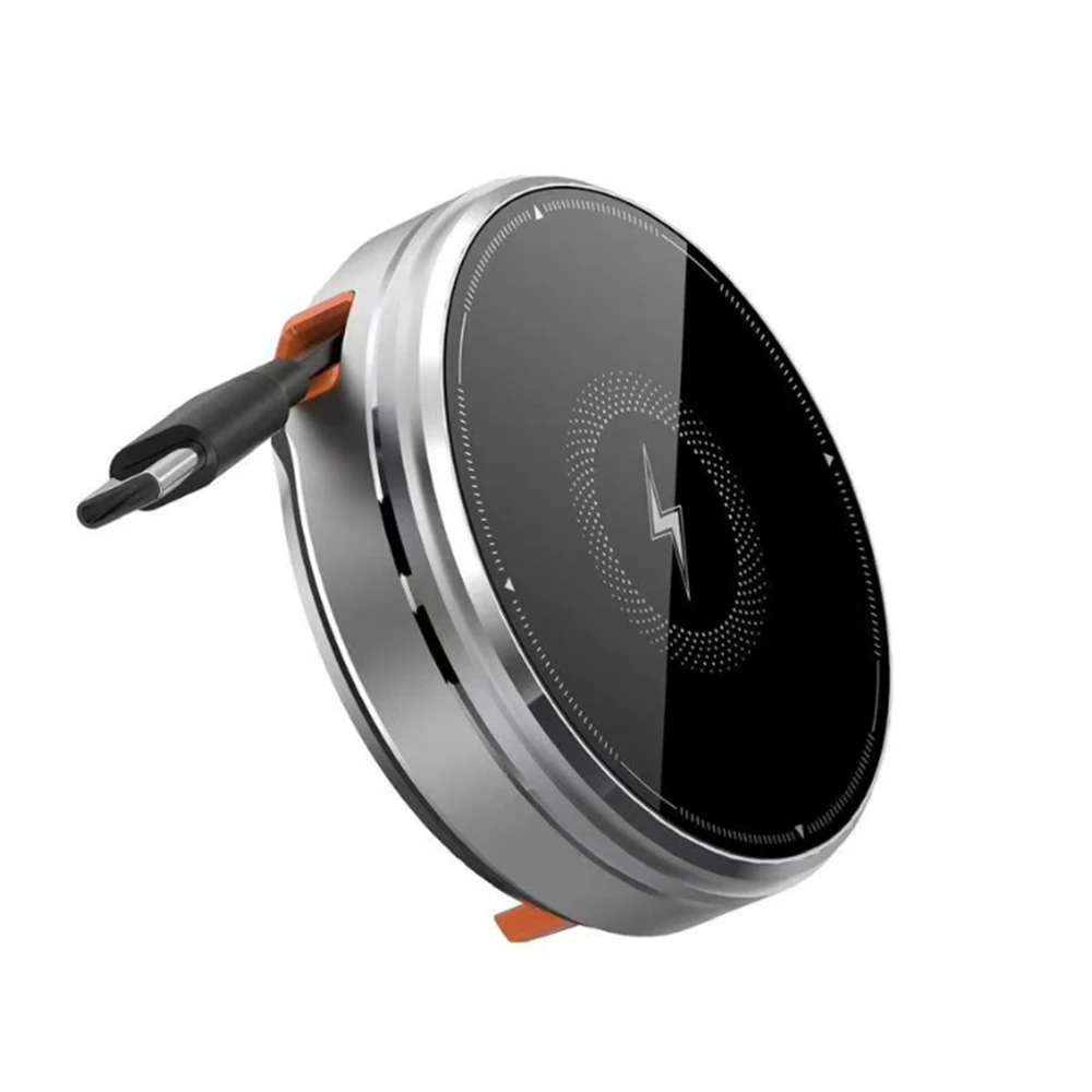 SIGOR 3 in 1 Desktop 15W Coil Wireless Fast Charger Portable Phone and Watch Wireless Charging