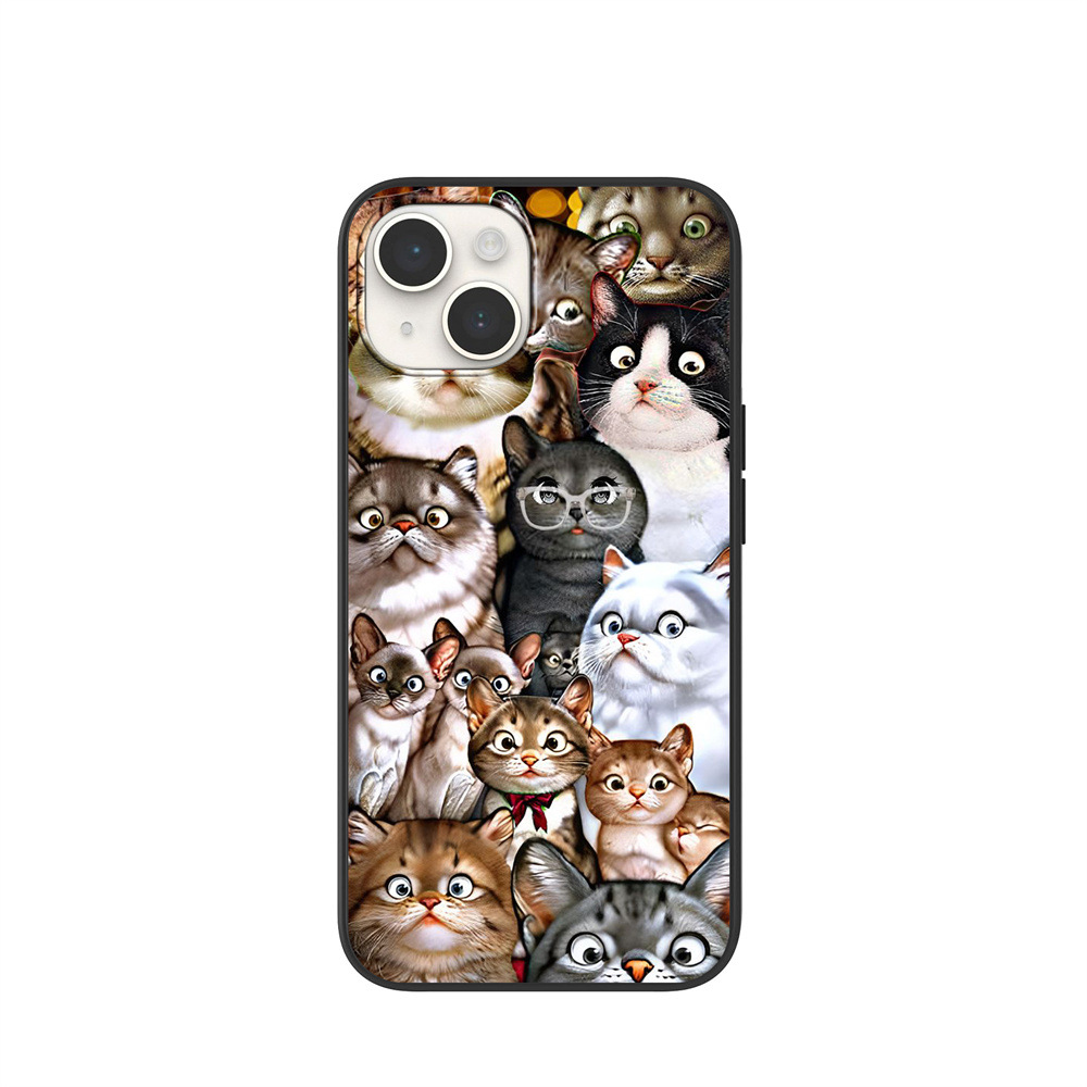 SIGOR Cute Cat Phone Case for iPhone