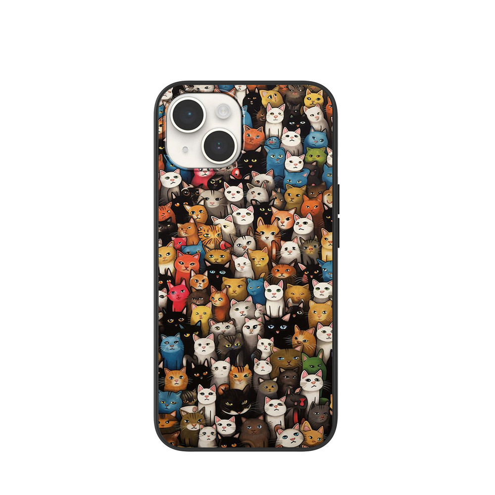 SIGOR Cute Cat Phone Case for iPhone