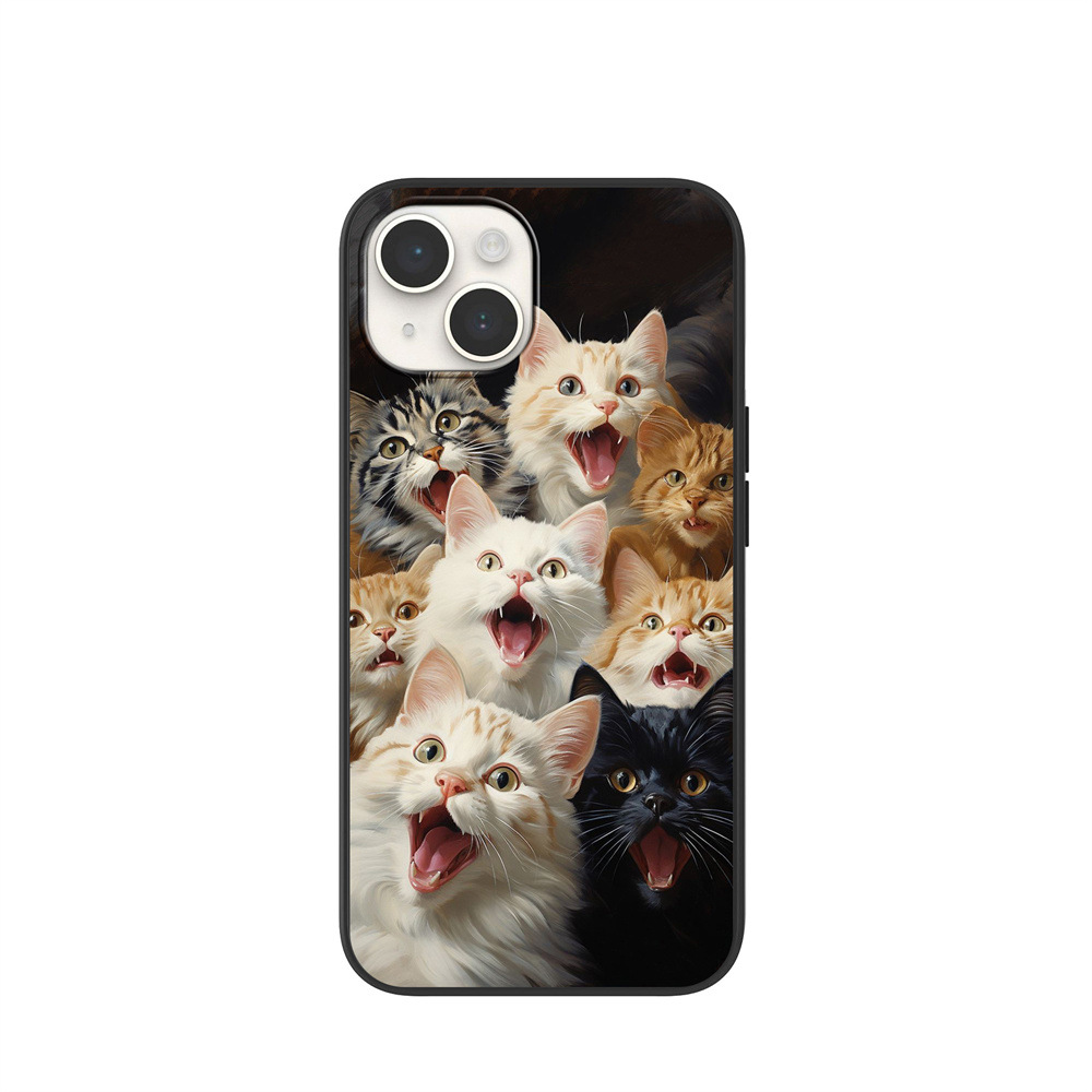 SIGOR Cute Cat Phone Case for iPhone