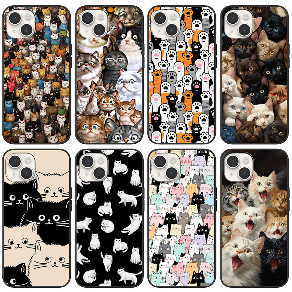 SIGOR Cute Cat Phone Case for iPhone