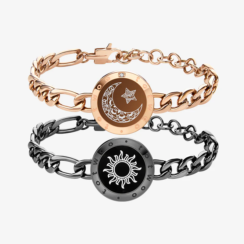 SIGOR Sun And Moon Long Distance Smart Touch Bracelets
