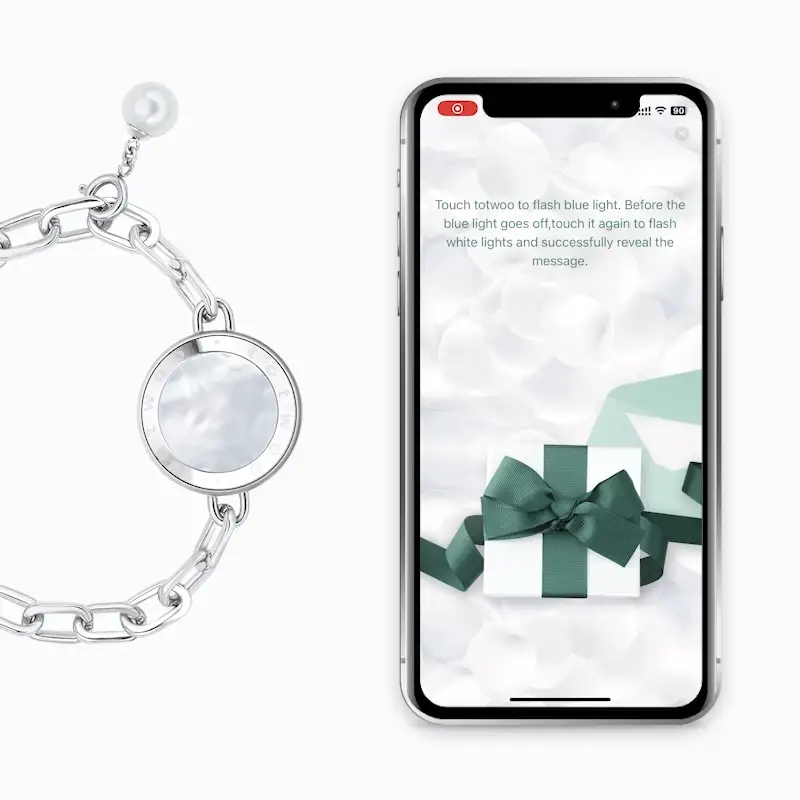 SIGOR Sun And Moon Long Distance Smart Touch Bracelets