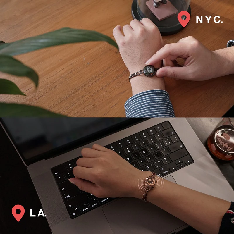 SIGOR Sun And Moon Long Distance Smart Touch Bracelets
