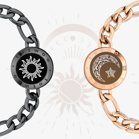 SIGOR Sun And Moon Long Distance Smart Touch Bracelets
