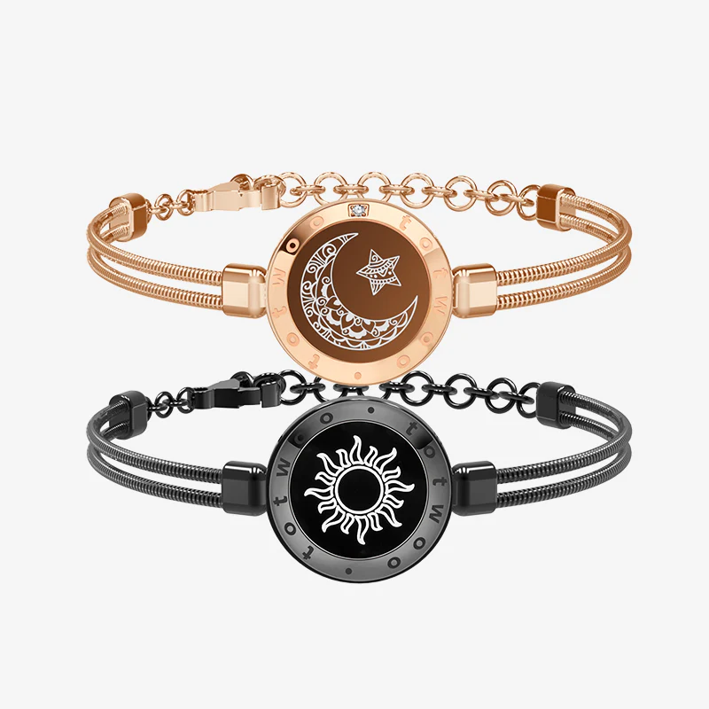 SIGOR Sun And Moon Long Distance Smart Touch Bracelets