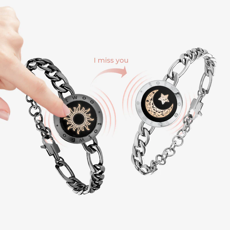 SIGOR Sun And Moon Long Distance Smart Touch Bracelets