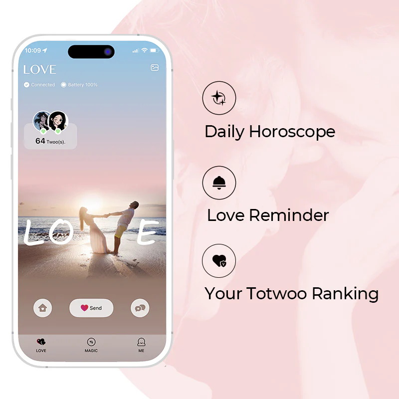 SIGOR Sun And Moon Long Distance Smart Touch Bracelets