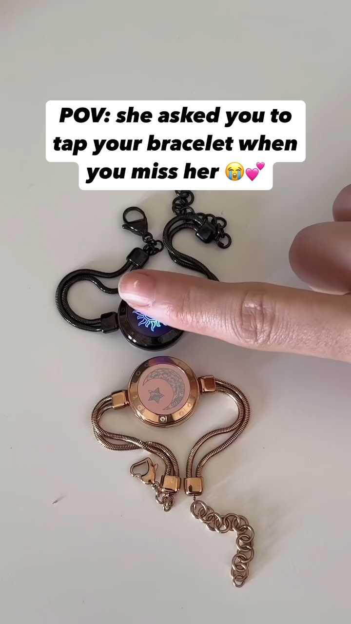 SIGOR Sun And Moon Long Distance Smart Touch Bracelets