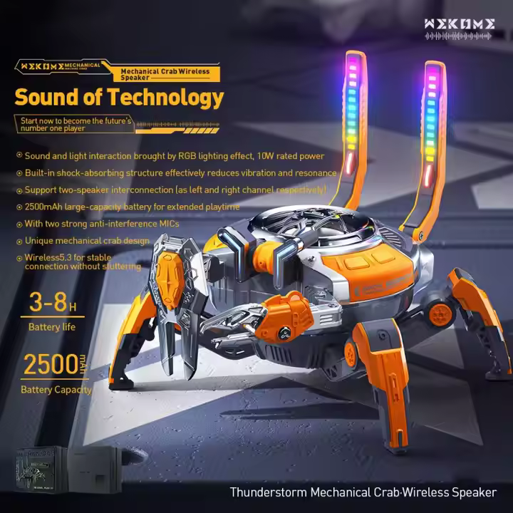 SIGOR Mecha Crab Speaker