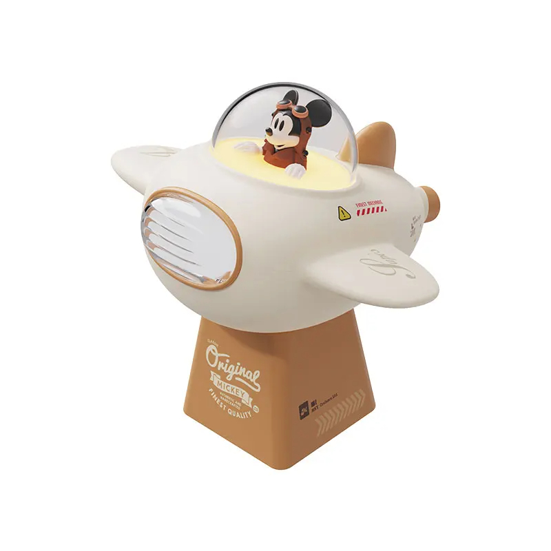 SIGOR Mickey Airplane Night Light – Magnetic Dock & Rechargeable