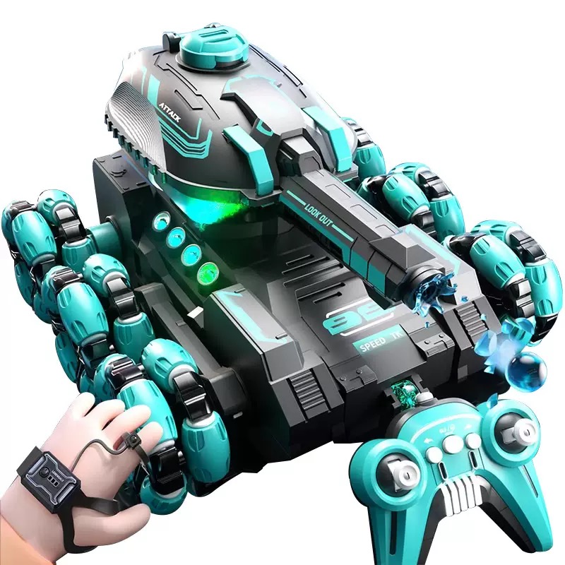 SIGOR Six-Wheeled Remote Control Gesture Sensor Tank Car