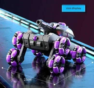 SIGOR Six-Wheeled Remote Control Gesture Sensor Tank Car