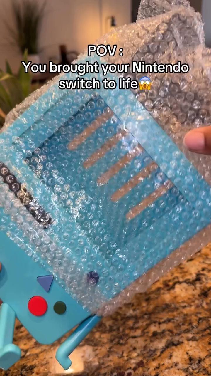 SIGOR Nintendo Switch Cartoon BMO Storage Stand Holder