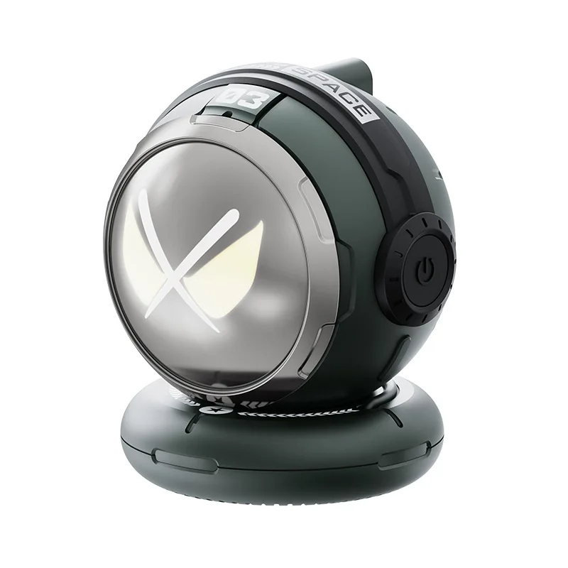 SIGOR Astronaut Bluetooth Speaker with LED Ambient Light – Mini Cyberpunk Wireless Subwoofer for Desktop or Office