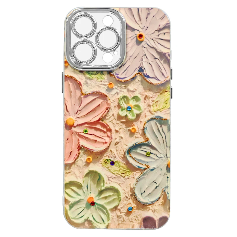 SIGOR Glitter Oil Painting Phone Case