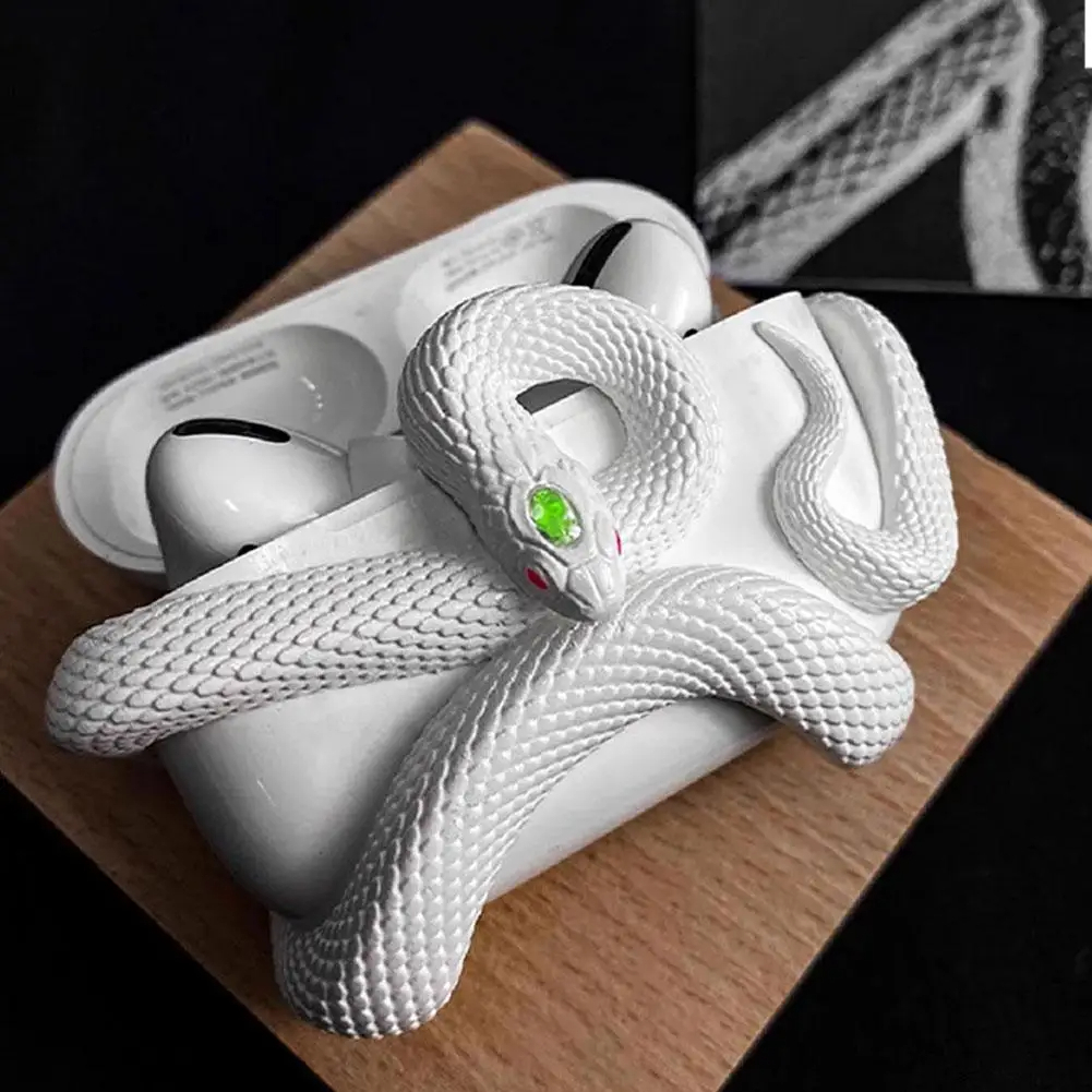 SIGOR Snake Dragon Shape Airpods Pro Case Earphone Cover
