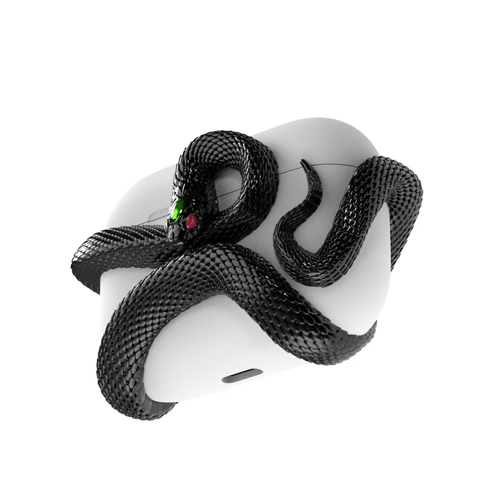 SIGOR Snake Dragon Shape Airpods Pro Case Earphone Cover