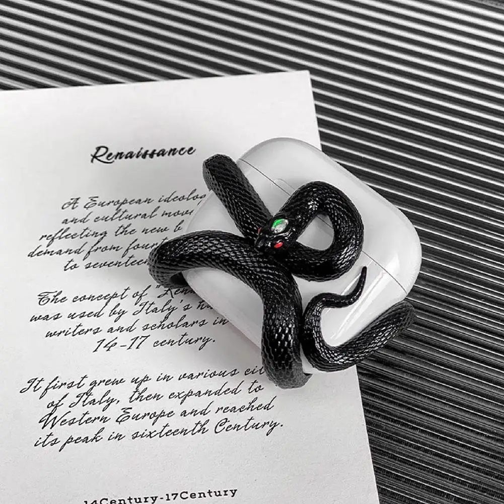 SIGOR Snake Dragon Shape Airpods Pro Case Earphone Cover