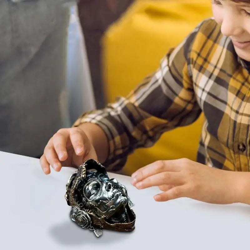 SIGOR EDC Handmade Metal Mechanical Rose Crafts Magnet Art