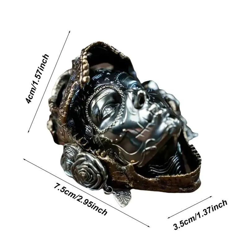 SIGOR EDC Handmade Metal Mechanical Rose Crafts Magnet Art