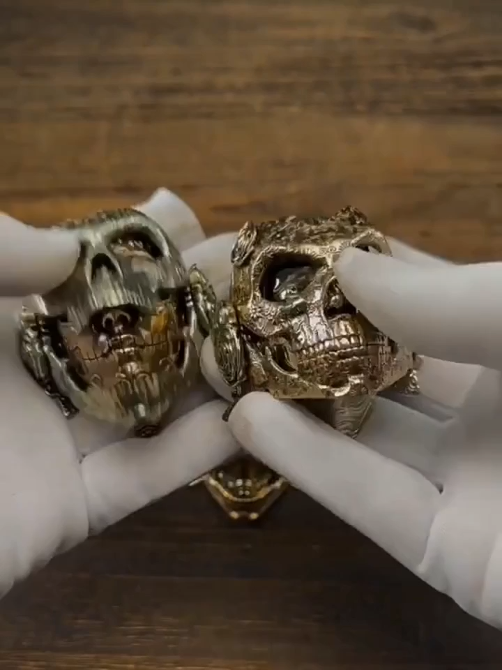 SIGOR EDC Handmade Metal Mechanical Rose Crafts Magnet Art