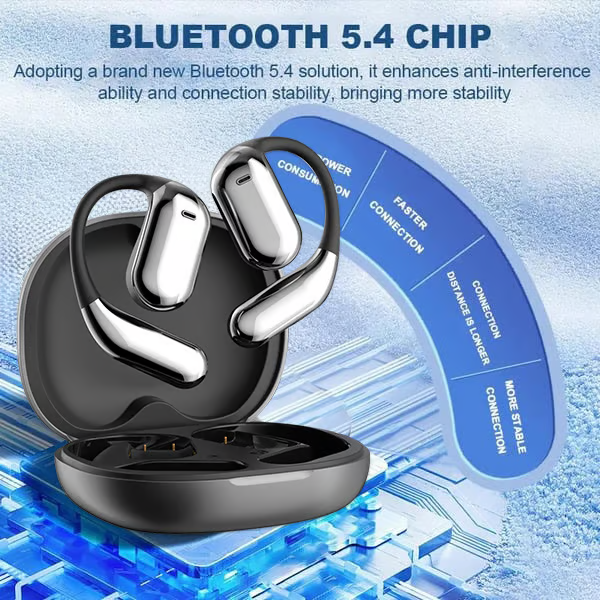 ð¥SIGOR True Powerful Bluetooth 5.4 Open IPX5 Waterproof Ear Earbuds Earphone