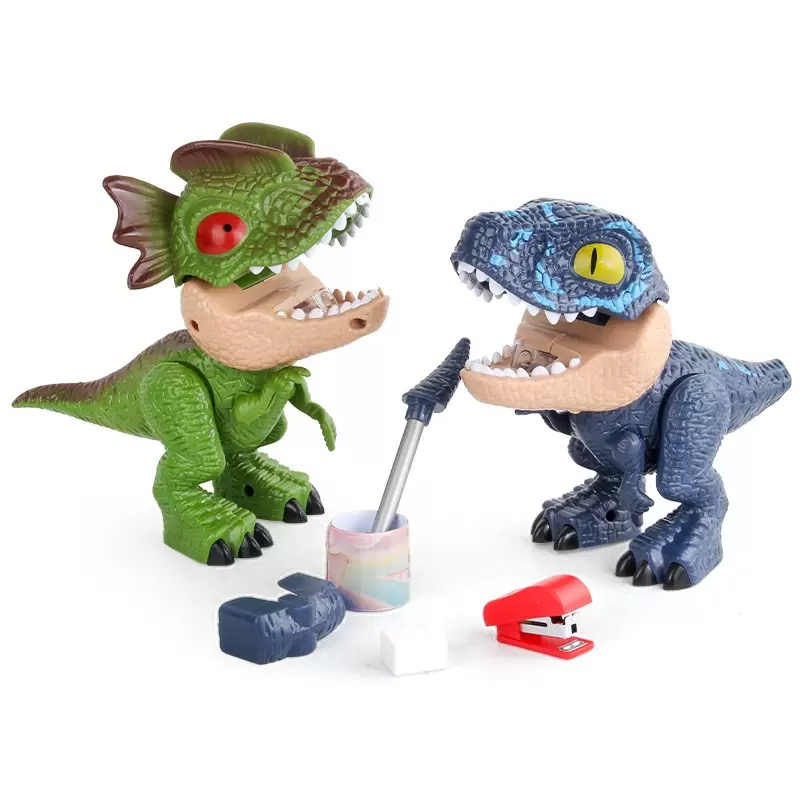 SIGOR 5 in 1 Dinosaur Stationery Set Learning Supplies School Tool