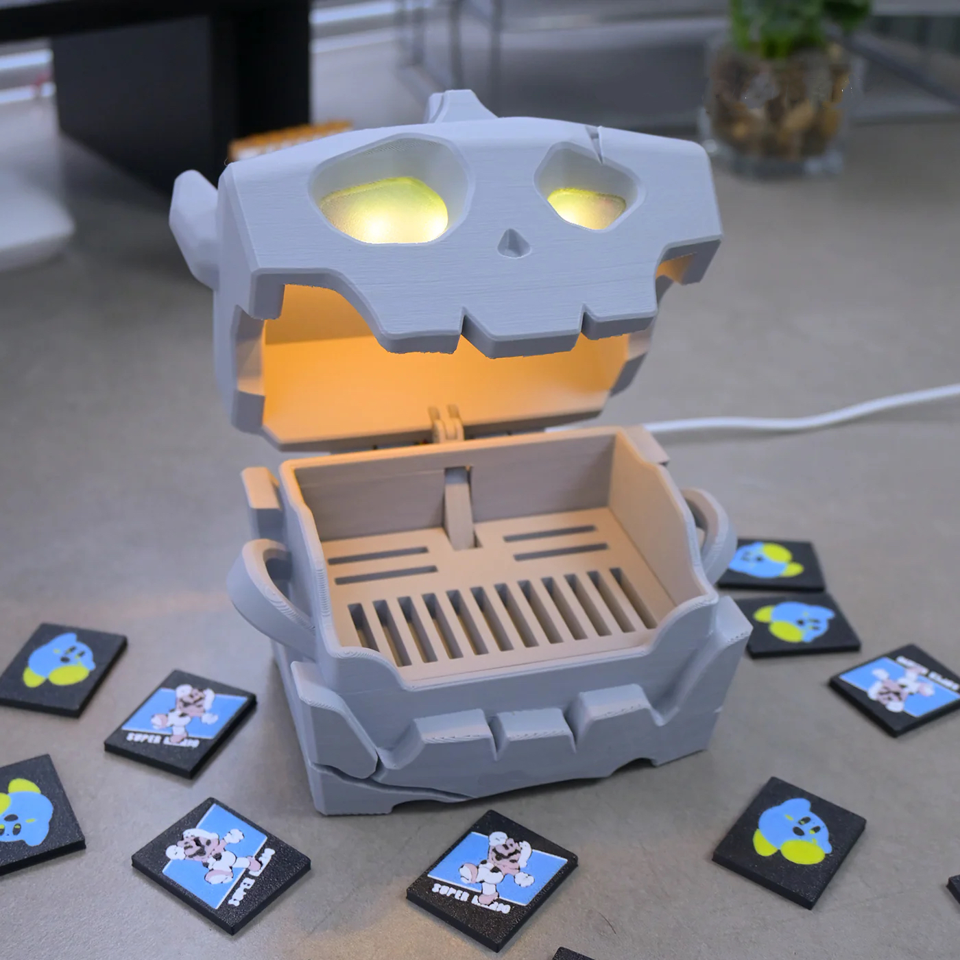 SIGOR The Legend of Zelda Switch Game Card Voice Control Storage Box